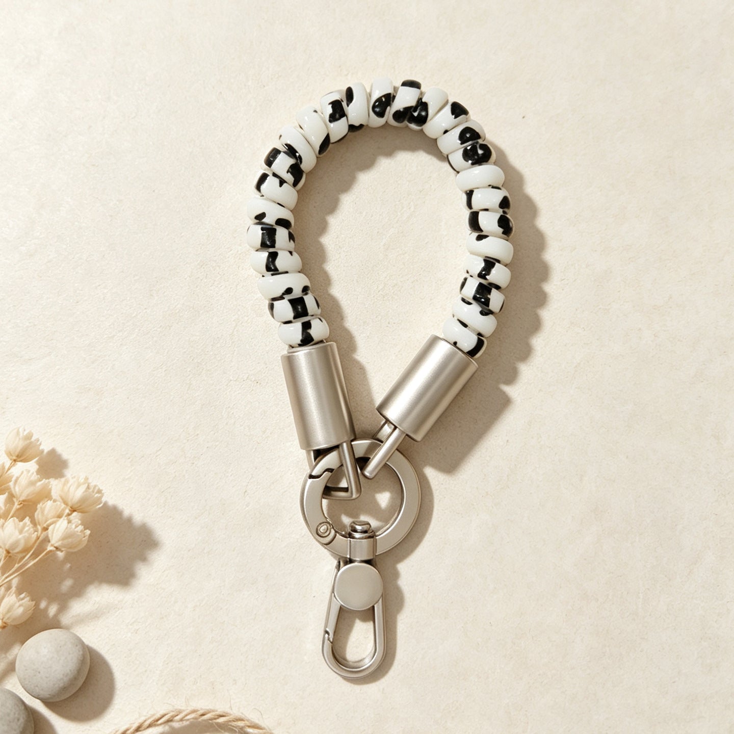 Wholesale Trendy PVC Telephone Cord Phone Lanyard Keychain Cute Rainbow Bag Charm For Everyday Use