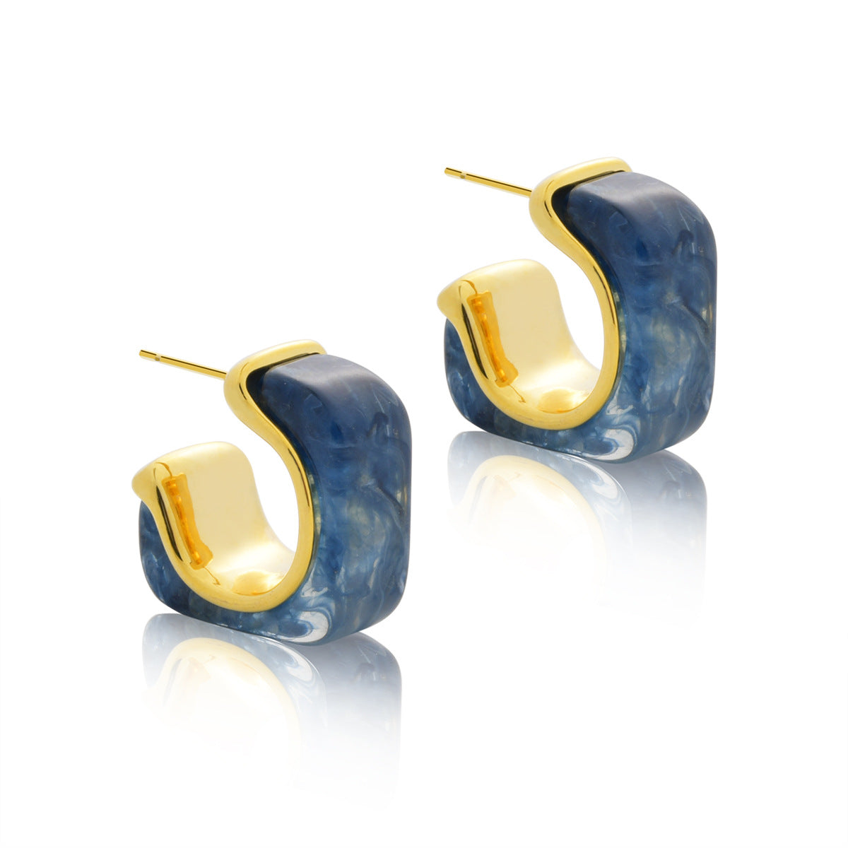 Wholesale Retro Style Maillard Brown Earrings