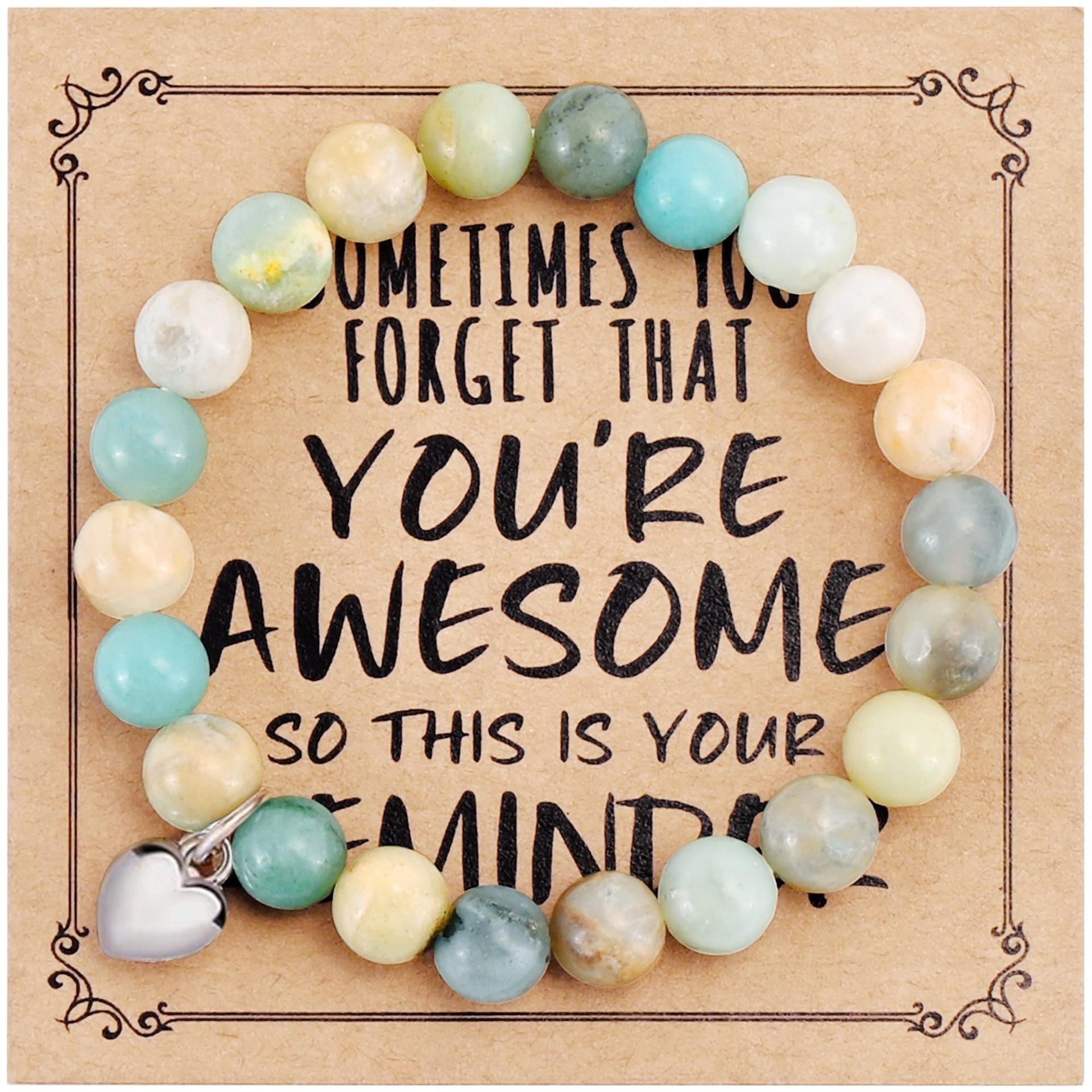 Wholesale 8mm Natural Stone Powder Zebra Tiger Eye Stone Bracelet