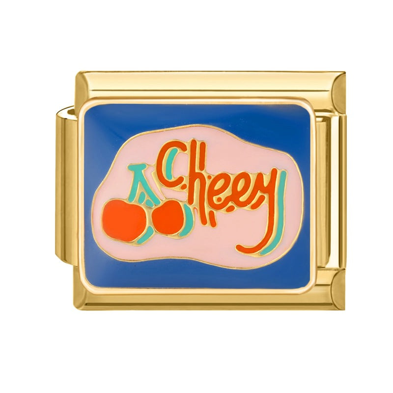 Großhandel italienisches Charmearmband 9mm DIY Spleißen süßer kreativer Anhänger Edelstahl komponierbares Armband