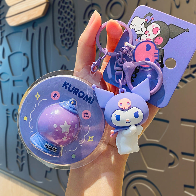Wholesale Cartoon Cute Silicone Keychains ACCVIP-KC-HongLei002