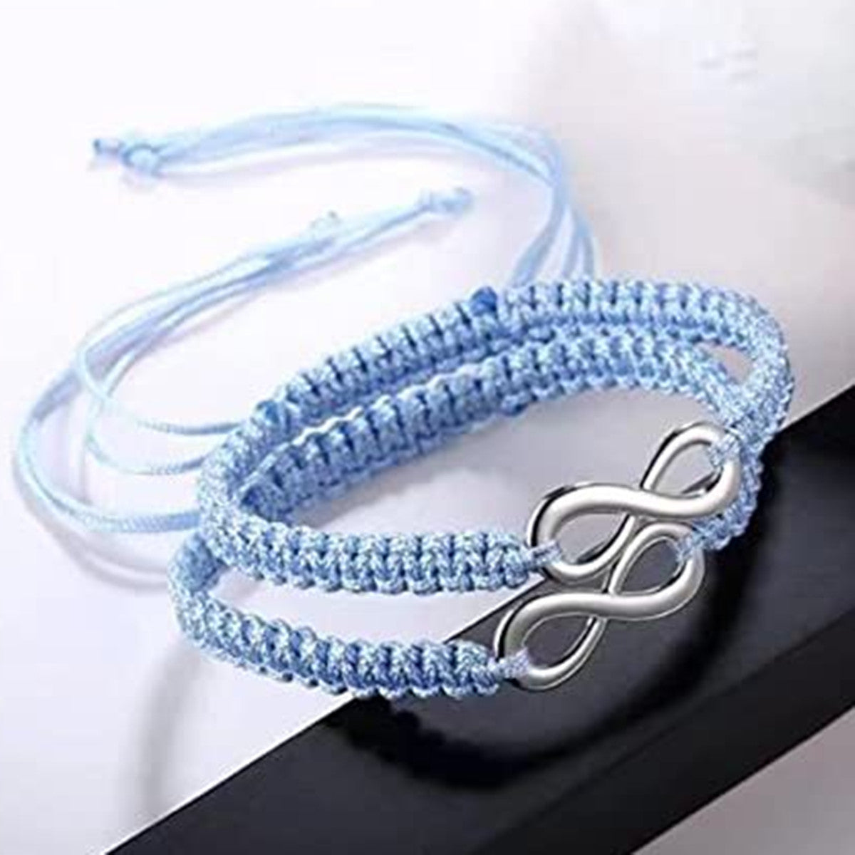 Bracciale di otto caratteri intrecciato a mano all'ingrosso