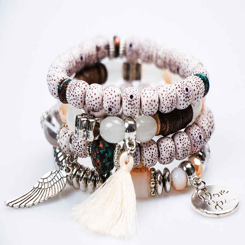 Wholesale Bohemian Layered Bracelets ACC-BT-NaiHong007