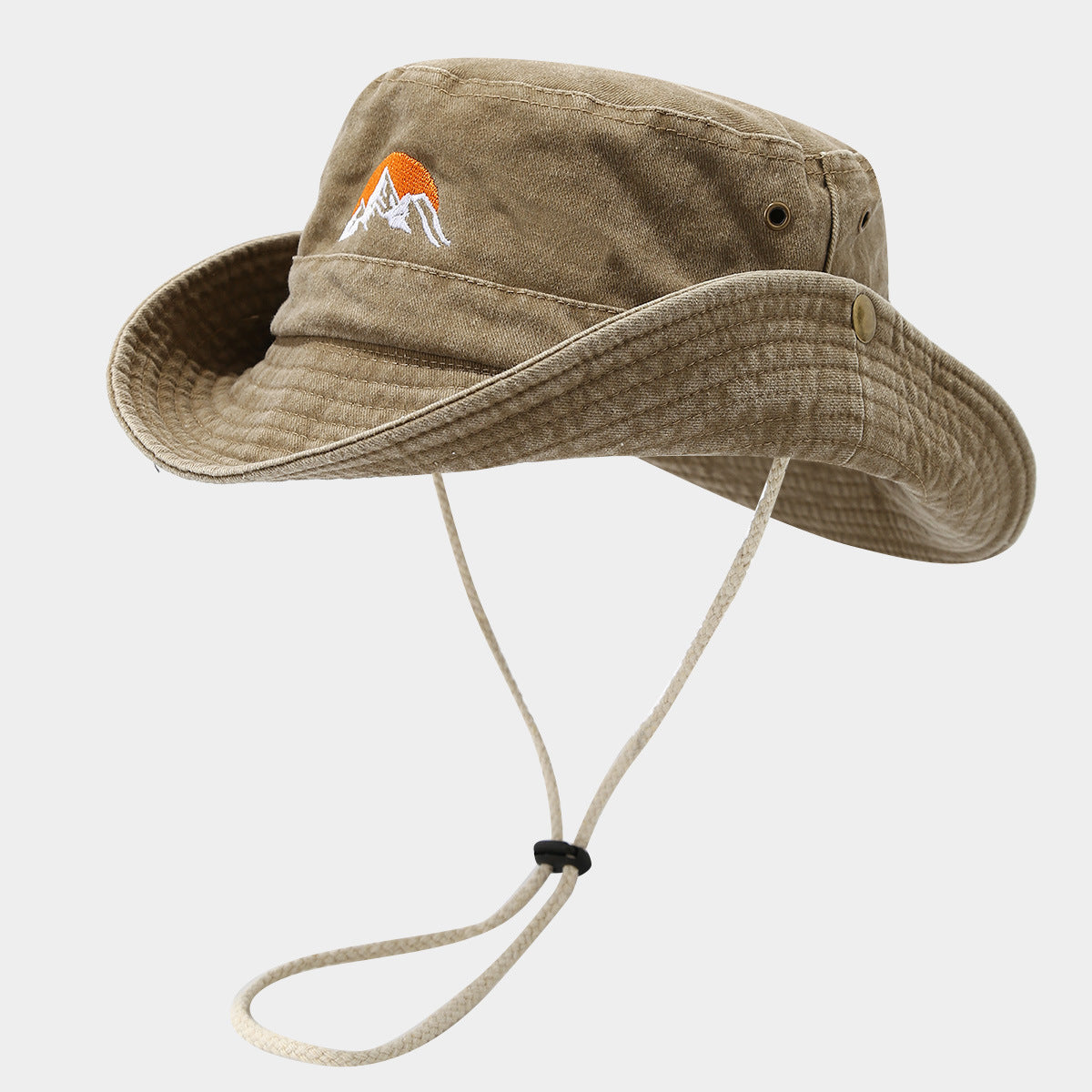 Wholesale Embroidered Printed Large Brim Bucket Hat