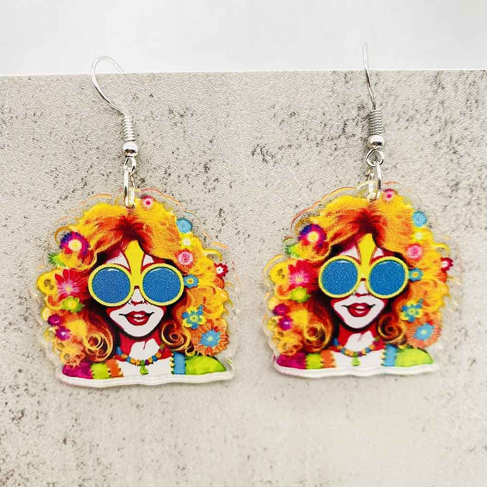 Wholesale Summer  Acrylic Earrings  Cute Earrings