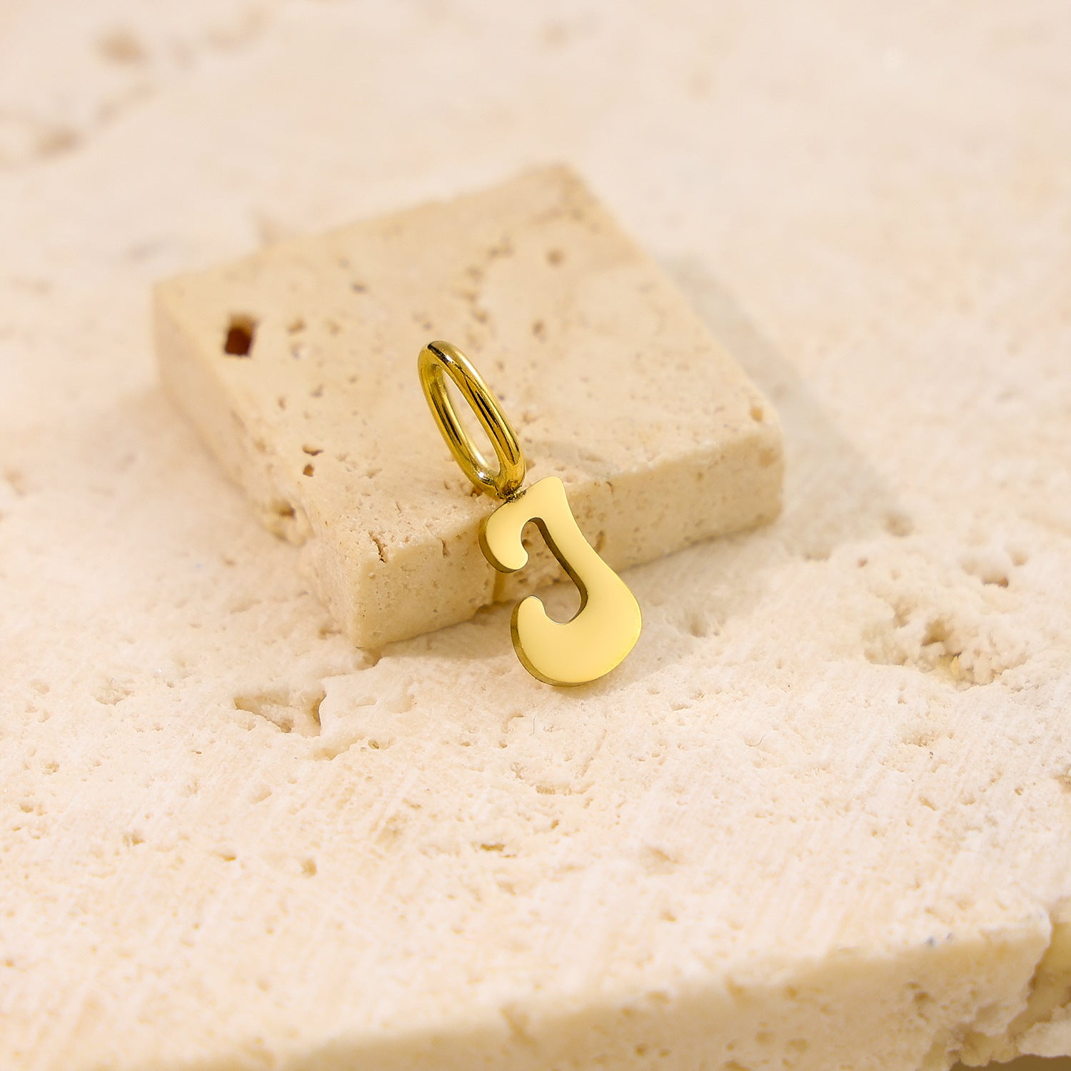 Wholesale Stainless steel 26 English small letter pendant