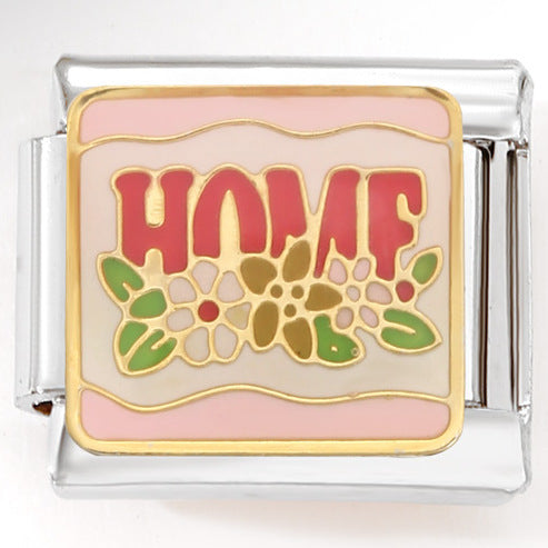 Wholesale Italian Charm Bracelet 9mm DIY Splicing Cute Creative Pattern Stainless Steel Composable Bracelet