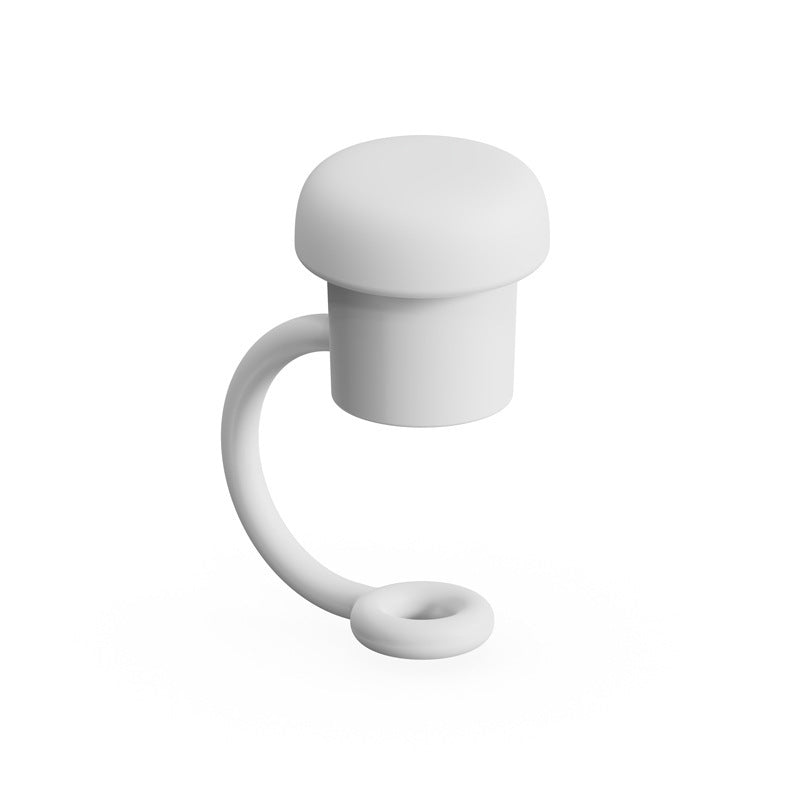 Wholesale Solid Color Straw Cover Soft Straw Tube Cap
