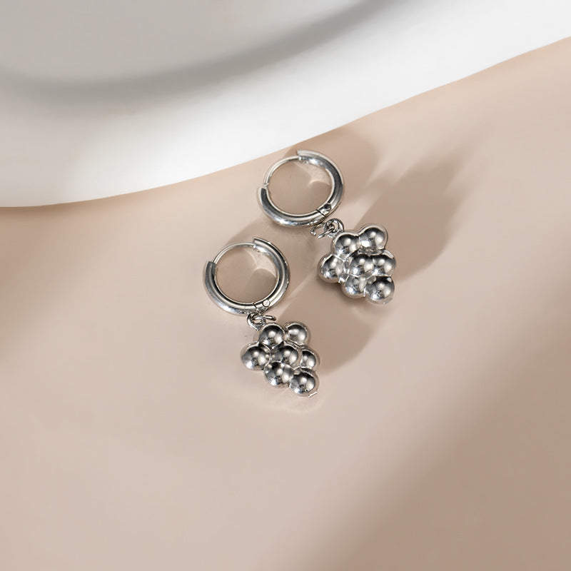 Wholesale Electroplated Stainless Steel Shell Earrings - Boutique Resale Jewelry
