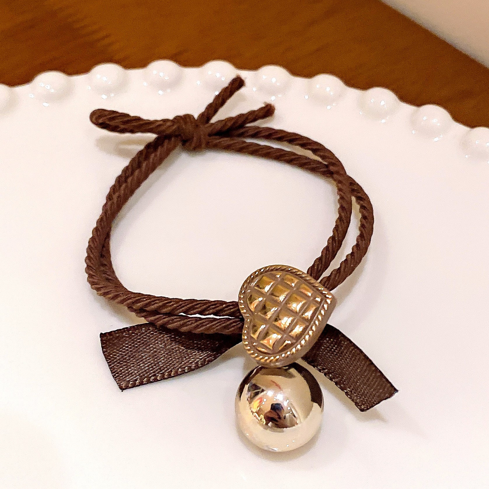 Wholesale Elegant Camellia Hair Scrunchies ACCVIP-HS-Huidi007