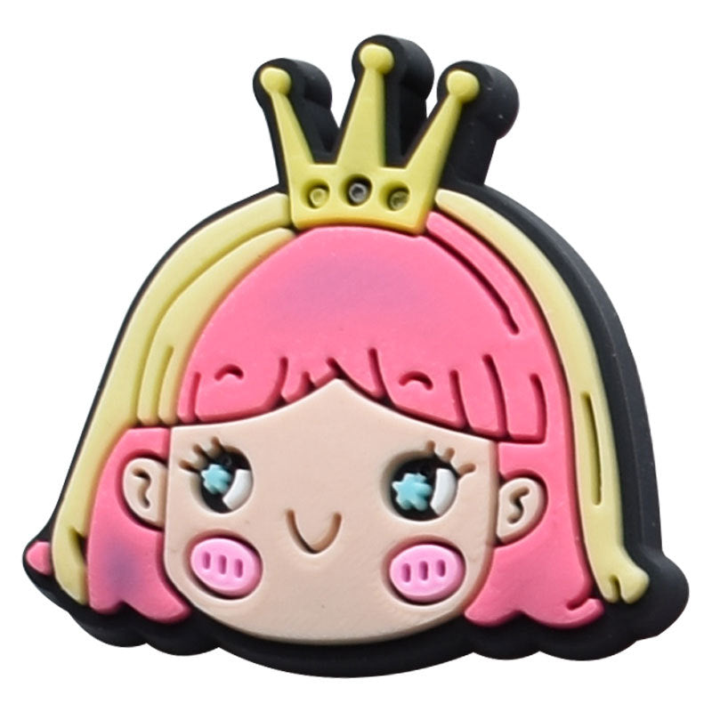 Wholesale Random 100pcs Pink Series Hole Shoes Shoes Charms ACC-SC-RYY039