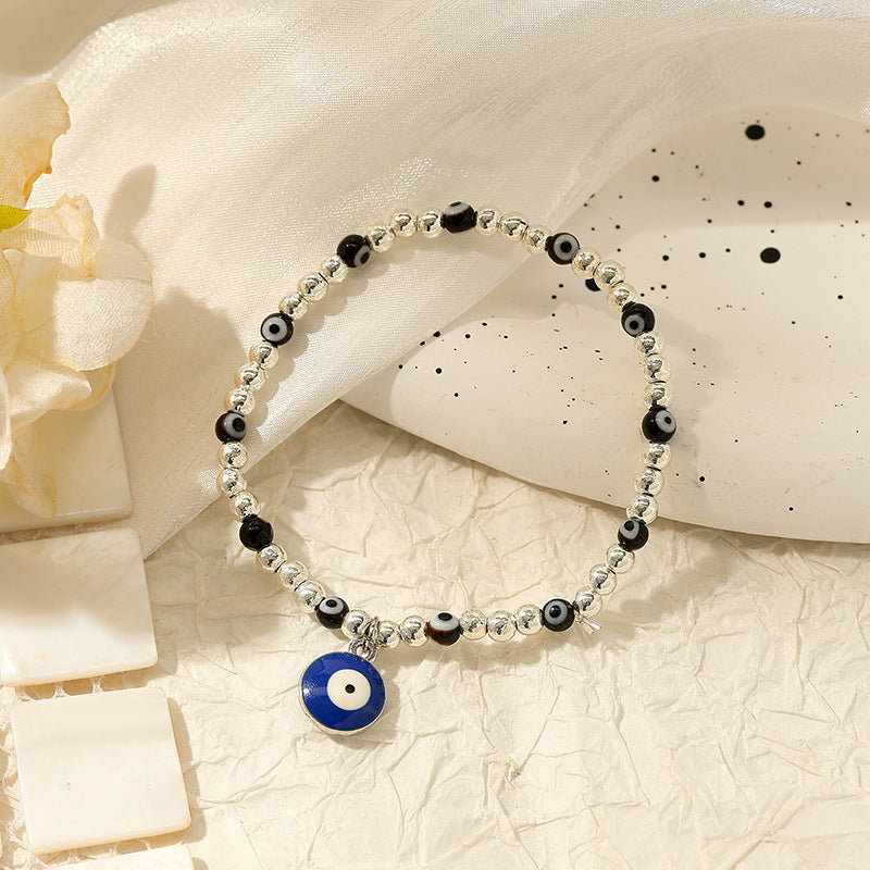 Wholesale Bohemian devil eye irregular bracelet