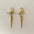 Wholesale Gothic sword earrings  retro exaggerated sword earrings