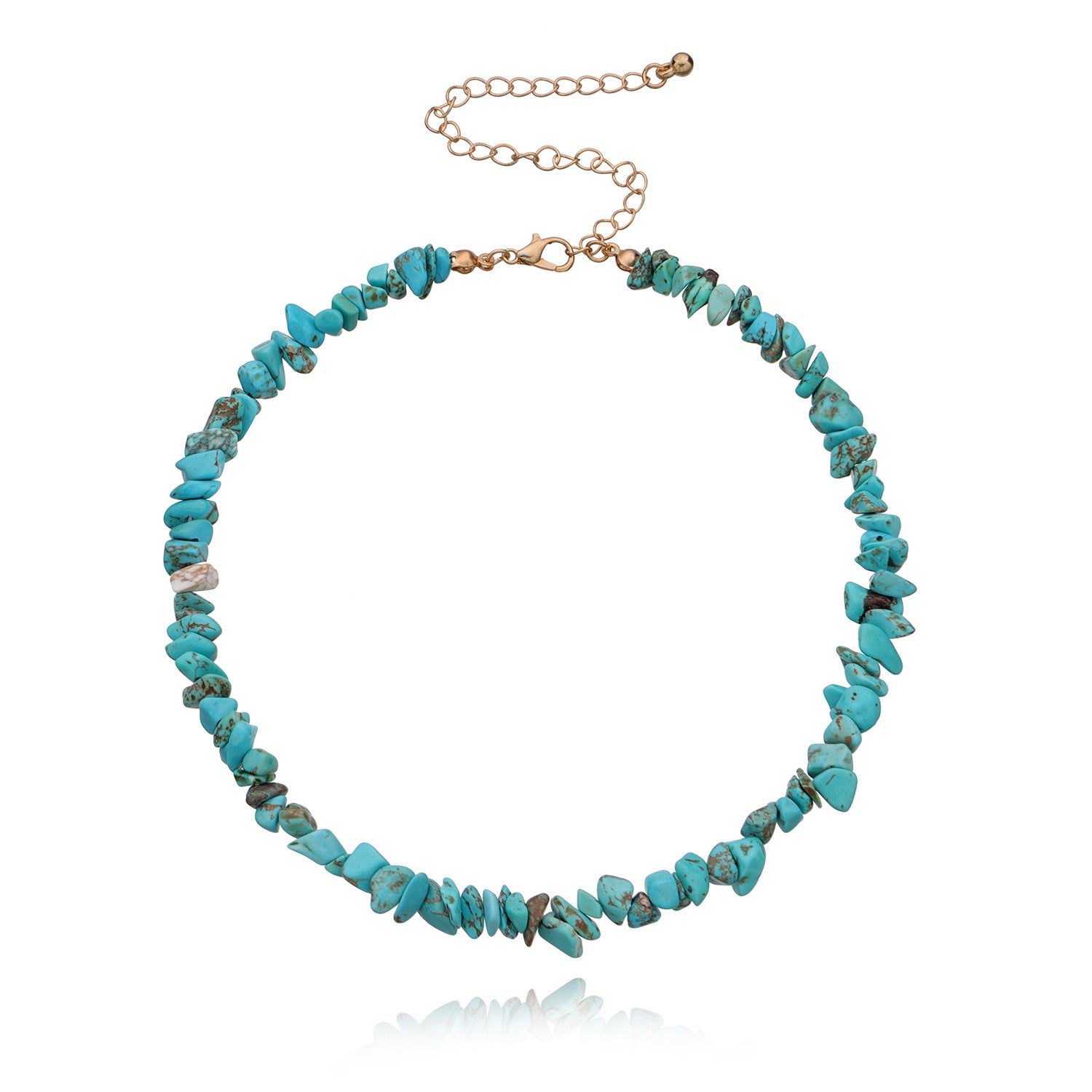 Wholesale Irregular Turquoise Necklace