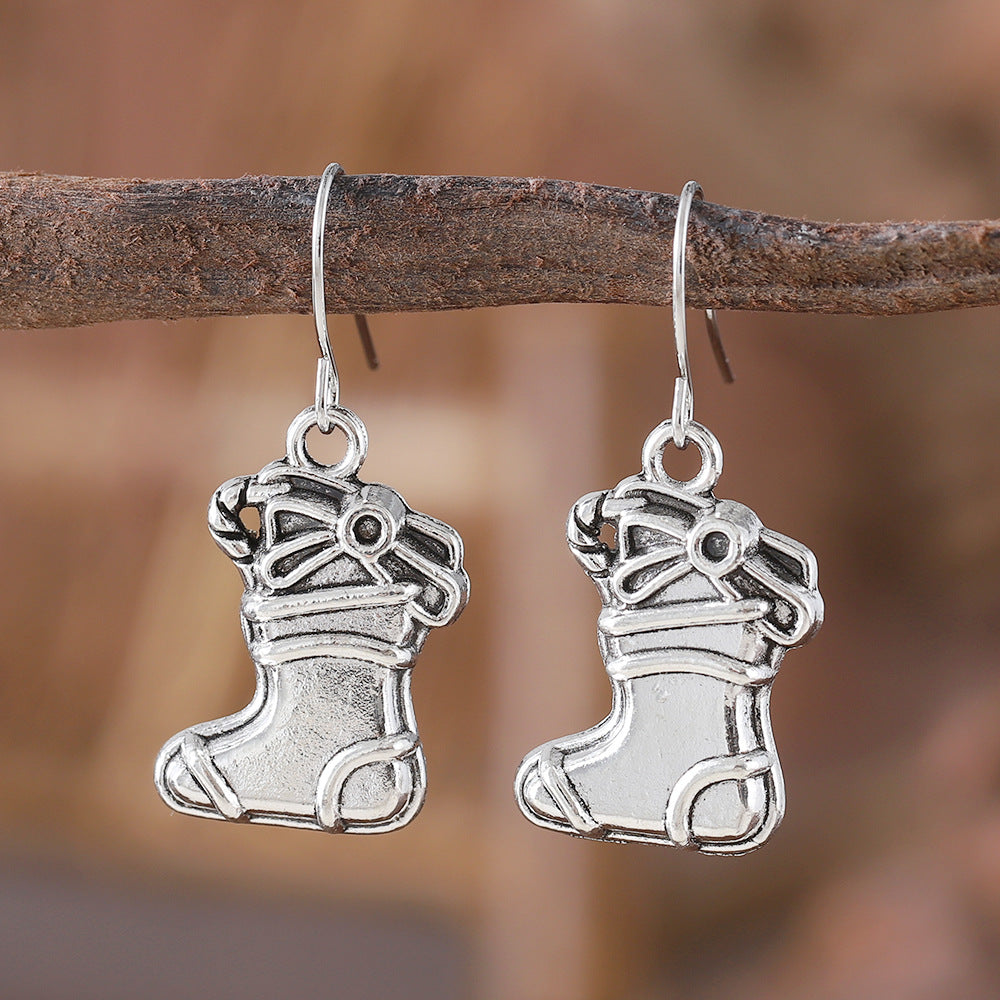 Wholesale Retro  Pendant Earrings For Women With Cute Elk Design Party Wear Fashion Accessory