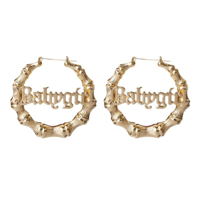 Wholesale Alloy  Luxury Large Earrings