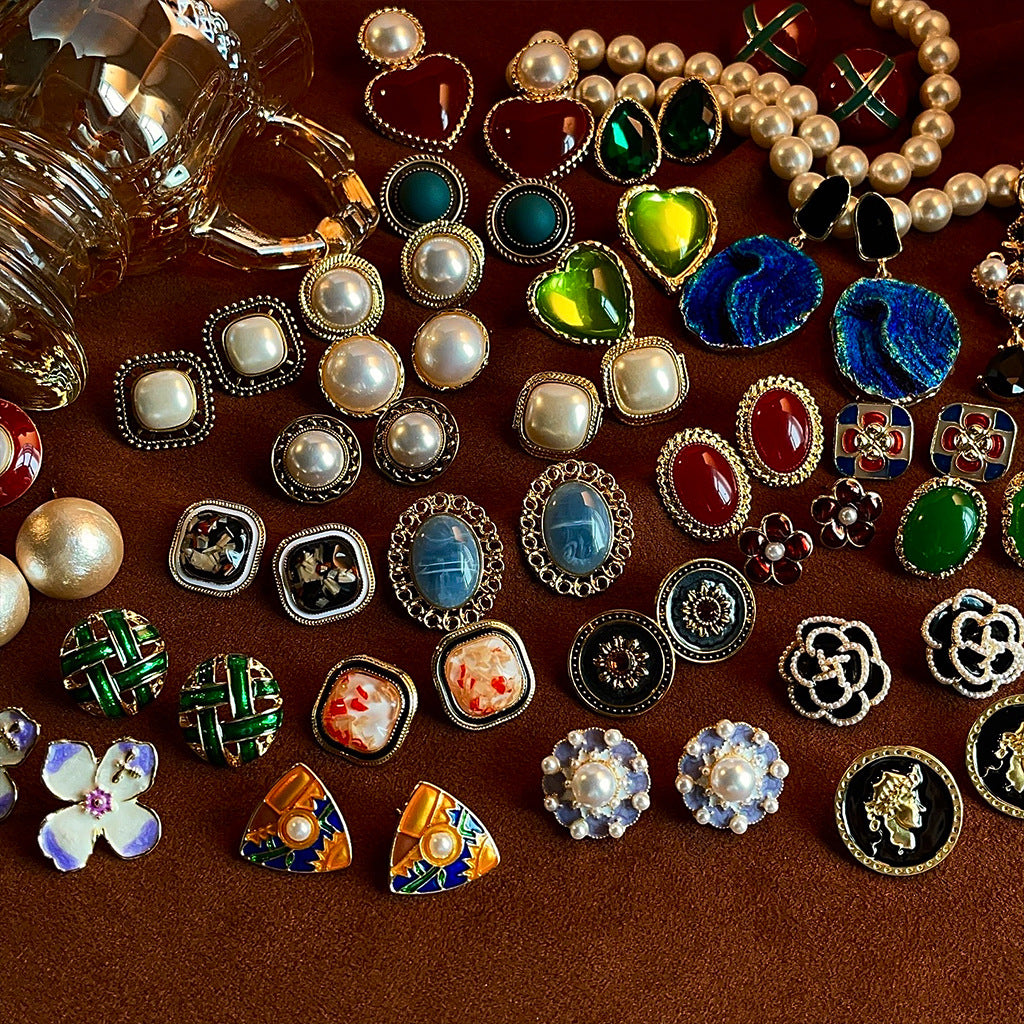 Wholesale Vintage Earrings Mid-century Style Earrings ACC-ES-Eryu004