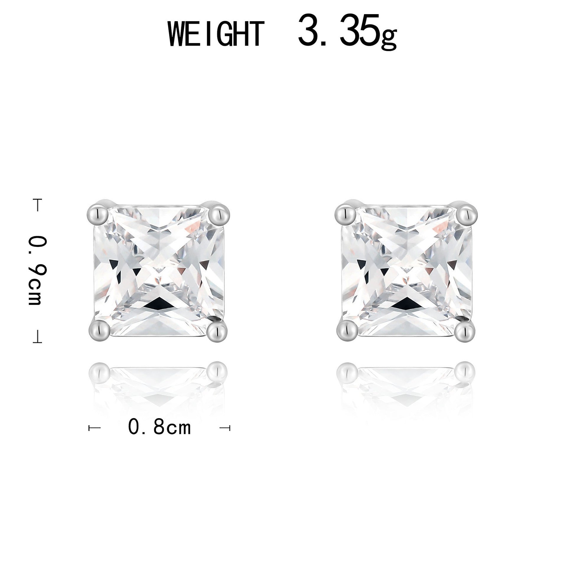 Wholesale butterfly and star-shaped zircon earrings