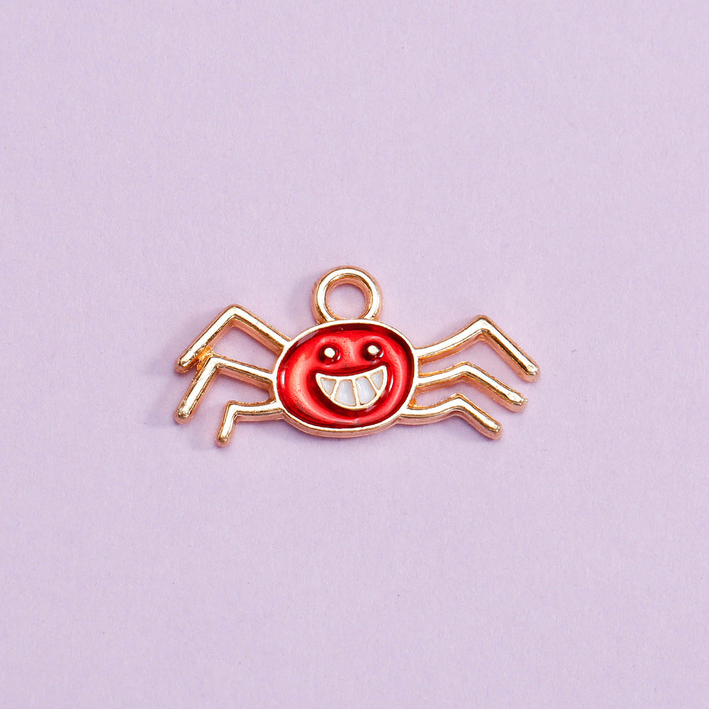Wholesale 5pcs Halloween Diy Alloy Cartoon Accessories Necklace Bracelet Pendant ACC-PT-Yongc001