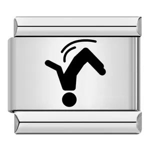 Wholesale Italian Charm Bracelet 9mm DIY Splicing Removable Sports Stainless Steel Composable Bracelet