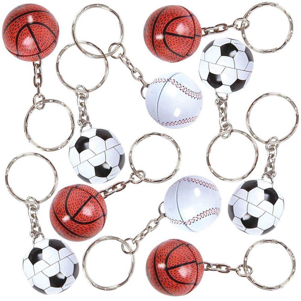 Wholesale Miniature Basketball Keychain