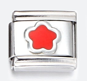 Wholesale Italian Charm Bracelet 9mm DIY Splicing Removable Blue English Letters Stainless Steel Composable Bracelet