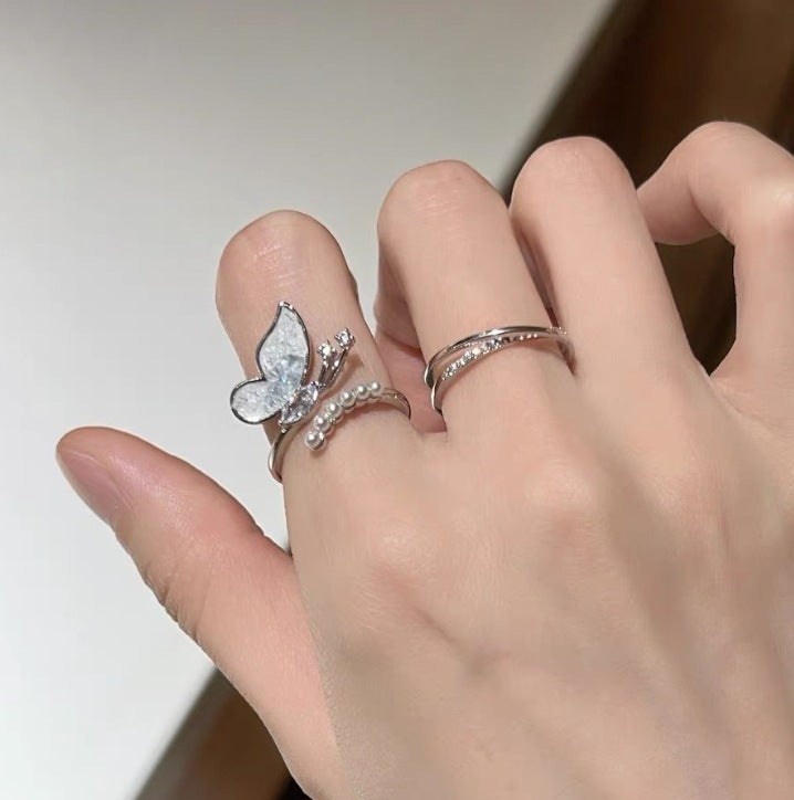 Wholesale luxury  butterfly ring