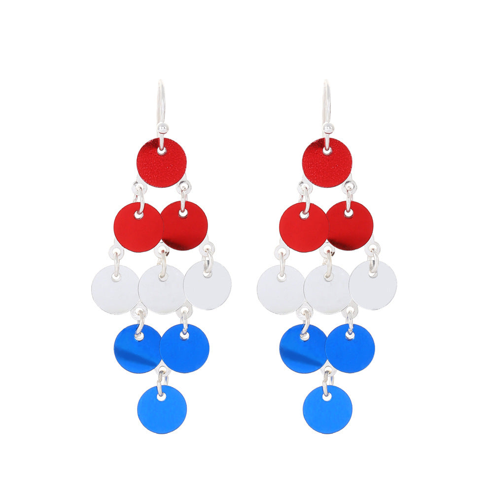 Wholesale American Independence Day Series Earrings