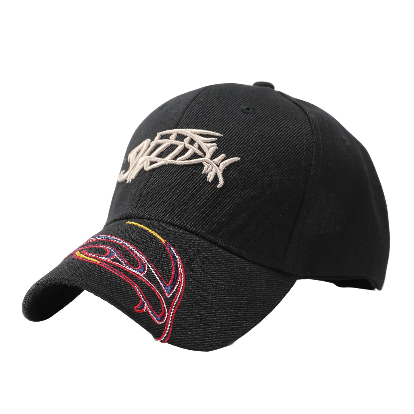 Wholesale Trendy Eagle Embroidery Baseball Cap Sun Protection Adjustable Casual Hat for Men Women