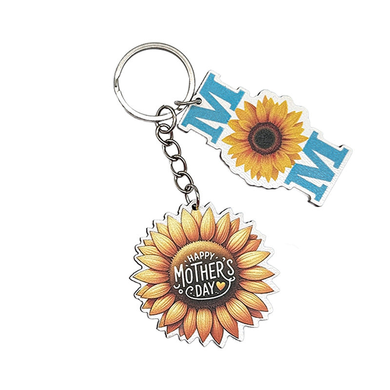 Wholesale Mother's Day Love MAMA Keychain Creative Keychain ACC-KC-TuoYi004