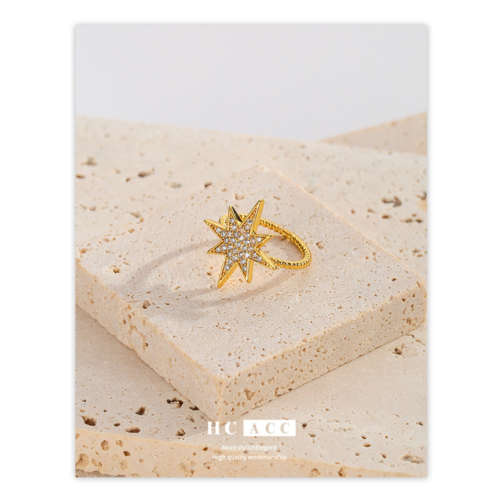 Wholesale Creative Star Ring