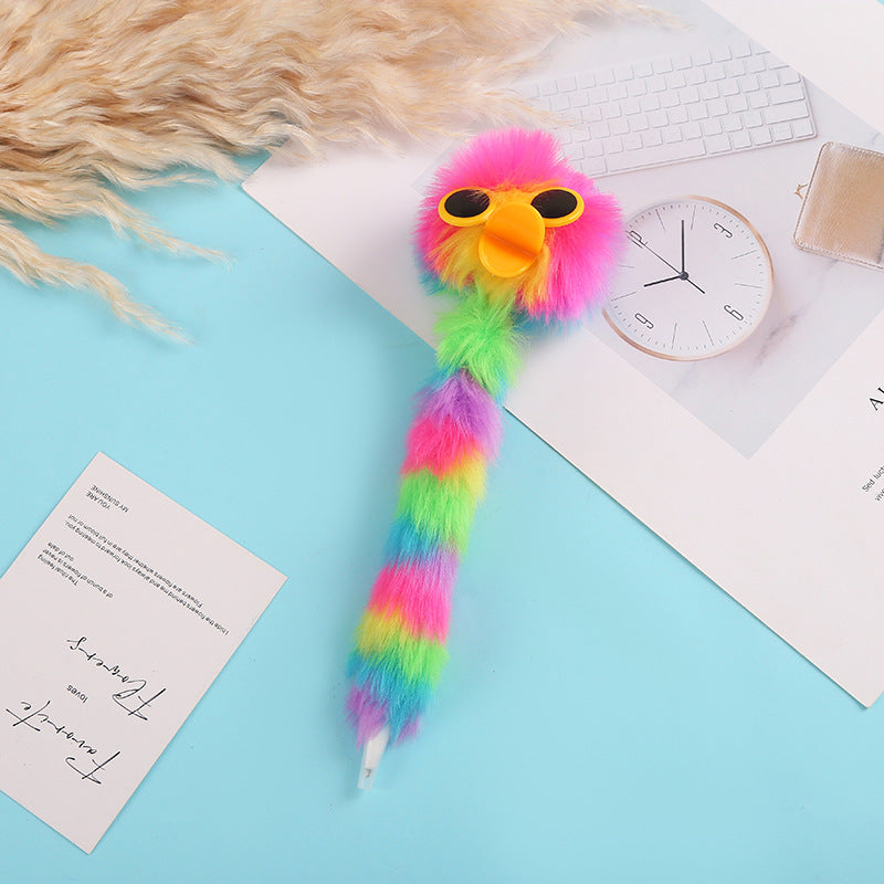 Wholesale Colorfulful Plush Cartoon Pen