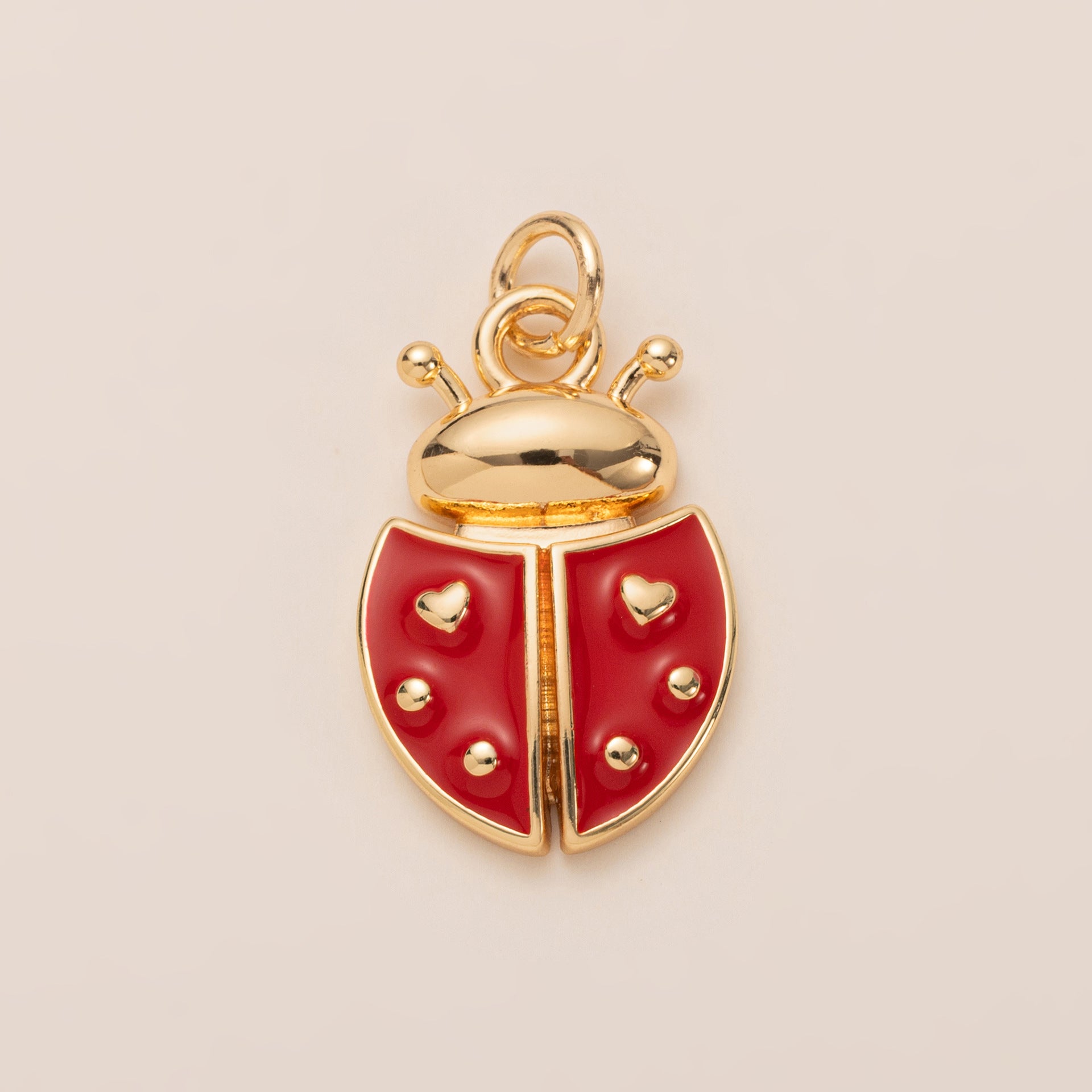 Wholesale titanium steel diy color fruit butterfly small  bee beetle pepper earring