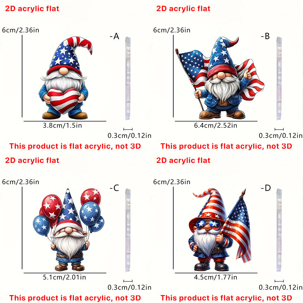 Wholesale  Independence Day Keychains