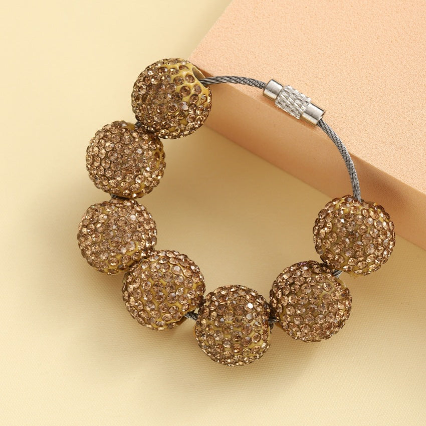 Wholesale Diamond Bracelet Wristlet Keychains ACC-KC-RongR081