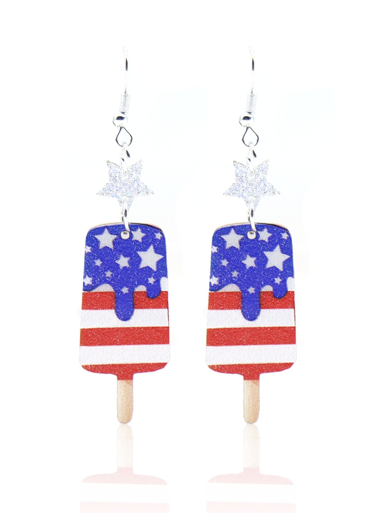 Wholesale  American Flag Independence Day Earrings