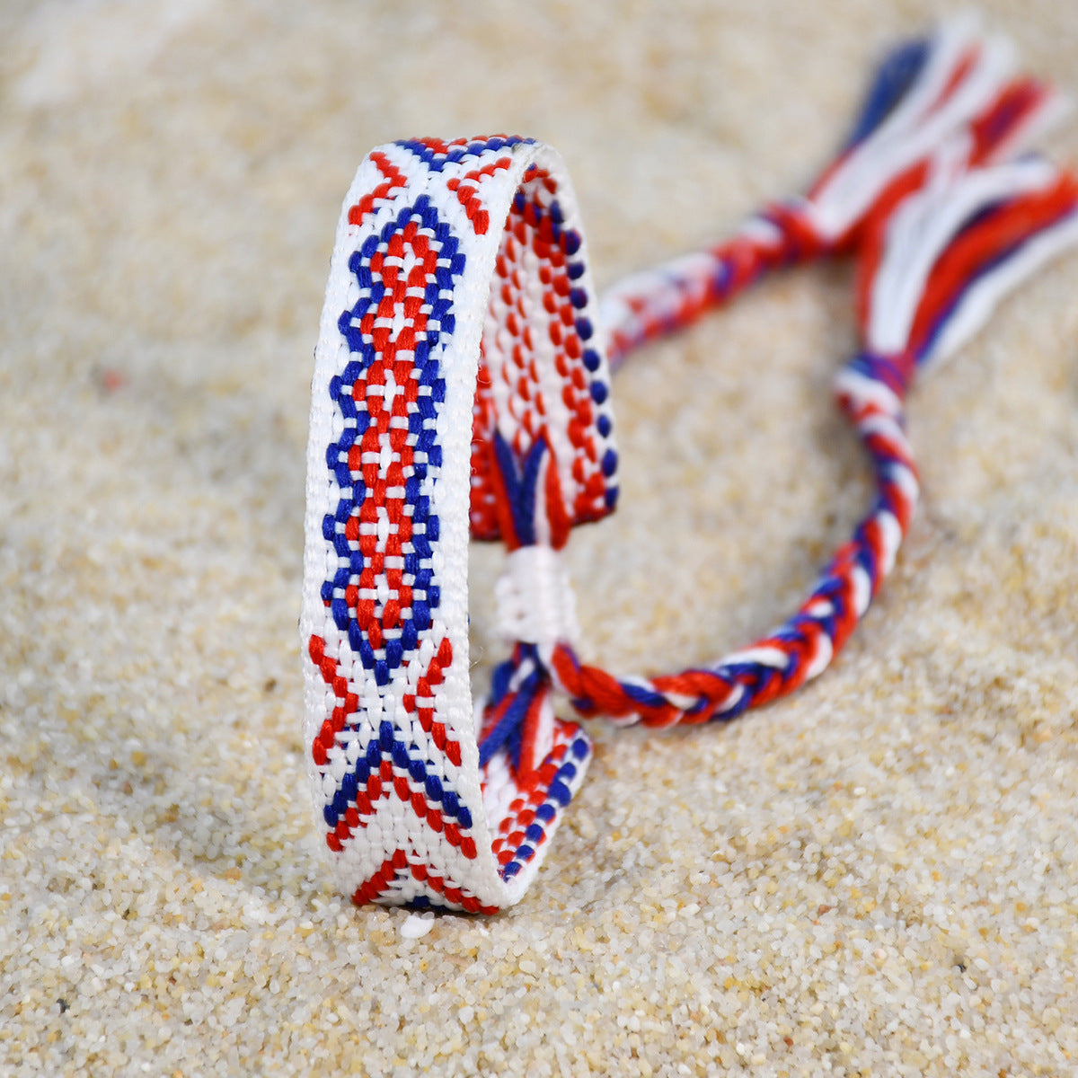 Wholesale Colorful Tassel Lucky Handmade Woven Bracelet Miyuki ACC-BT-Youf002