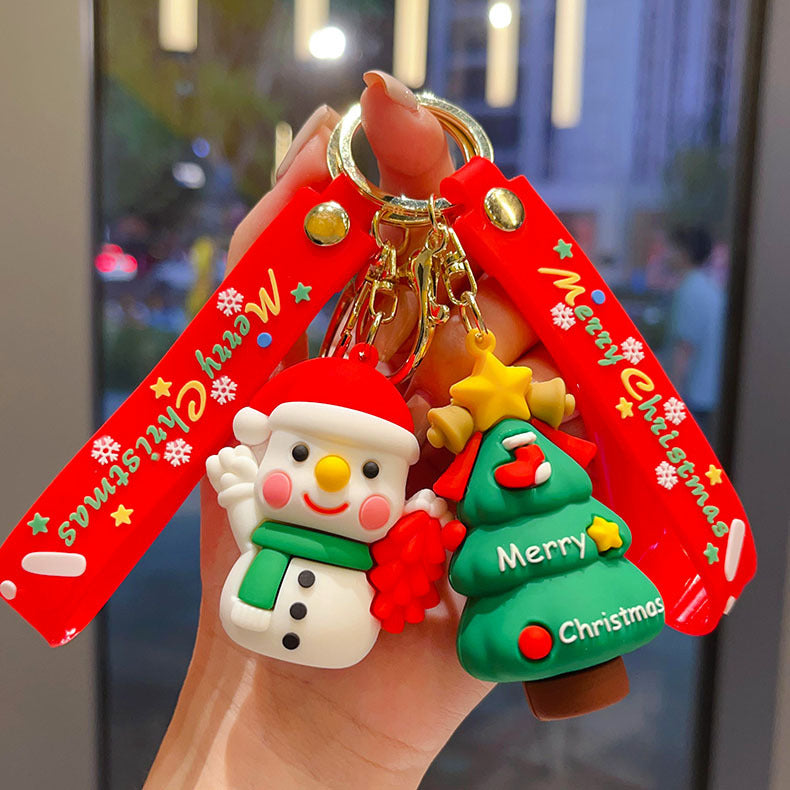 Wholesale Christmas  Doll Pendant Keychains