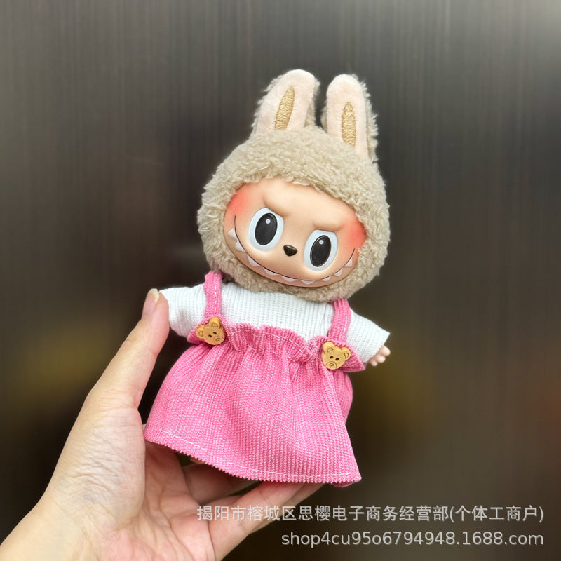 Wholesale Cute cartoon doll clothes set toy