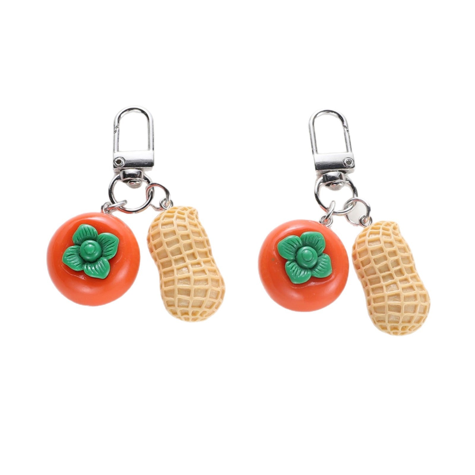 Wholesale Cute Tomato Peanut Keychain