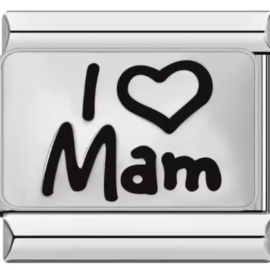 Wholesale Italian Charm Bracelet 9mm DIY Splicing Hat Phone Flag Stainless Steel Composable Bracelet