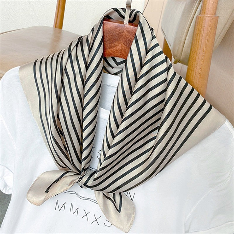 Wholesale  Autumn Stylish Silk f 70* 70cm Large Square  Scarf