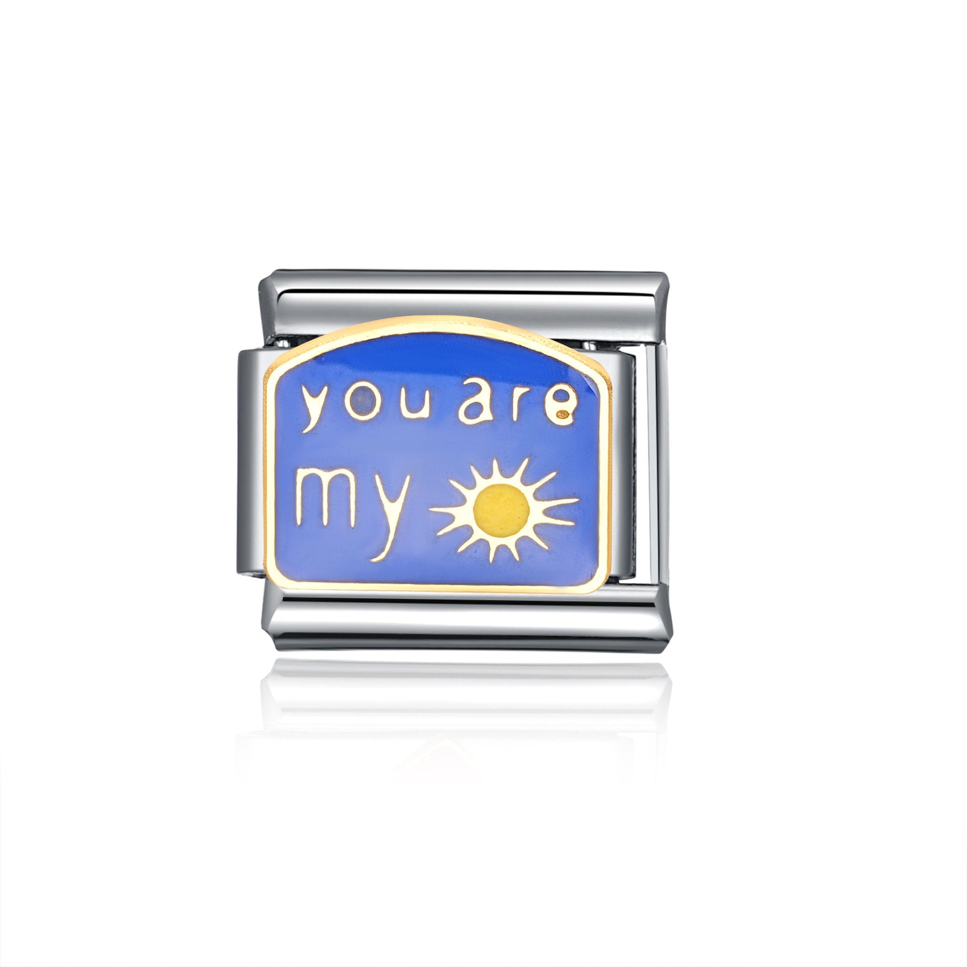 Bracelet de charme italien en gros de 9 mm d'animal d'épissage et de planable en acier inoxydable