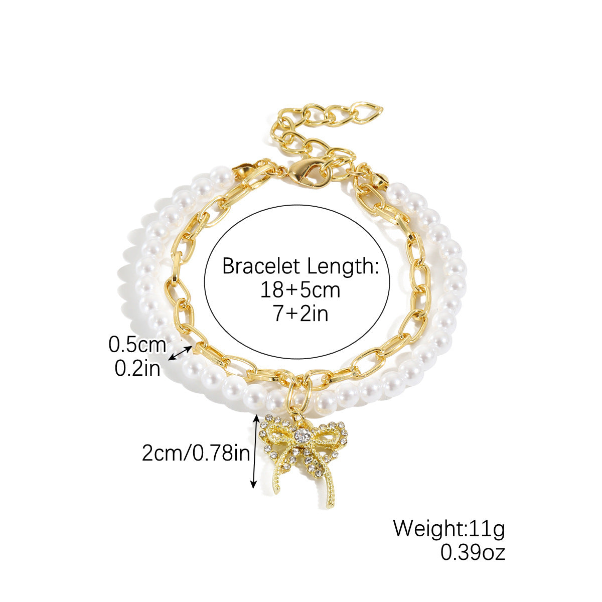 Wholesale Multi-layer Pearl Bracelet Set Baroque Pearl Bracelet ACC-BT-ManYi008