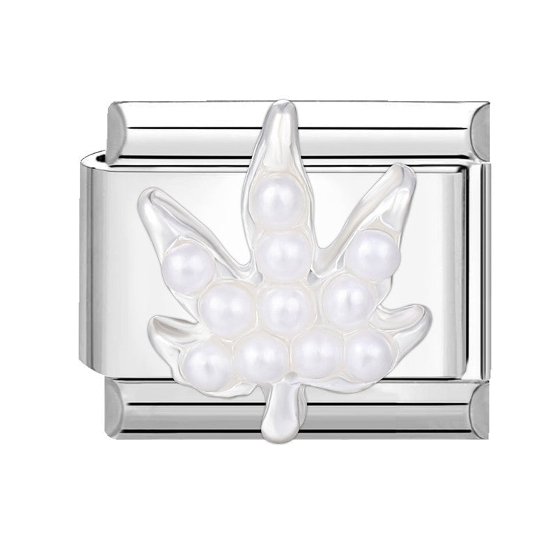 Wholesale Italian Charm Bracelet 9mm DIY Splicing Butterfly Series Stainless Steel Composable Bracelet