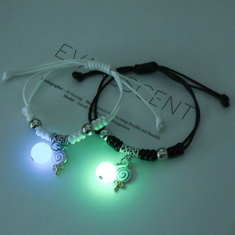 Wholesale Alloy Electroplated Resin Luminous Star Bracelet Glow In The Dark Trendy Everyday Fashion Accessory For Women And Teens