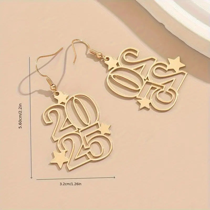 Wholesale Number Earrings Creative Style Earrings ACC-ES-XiangX005