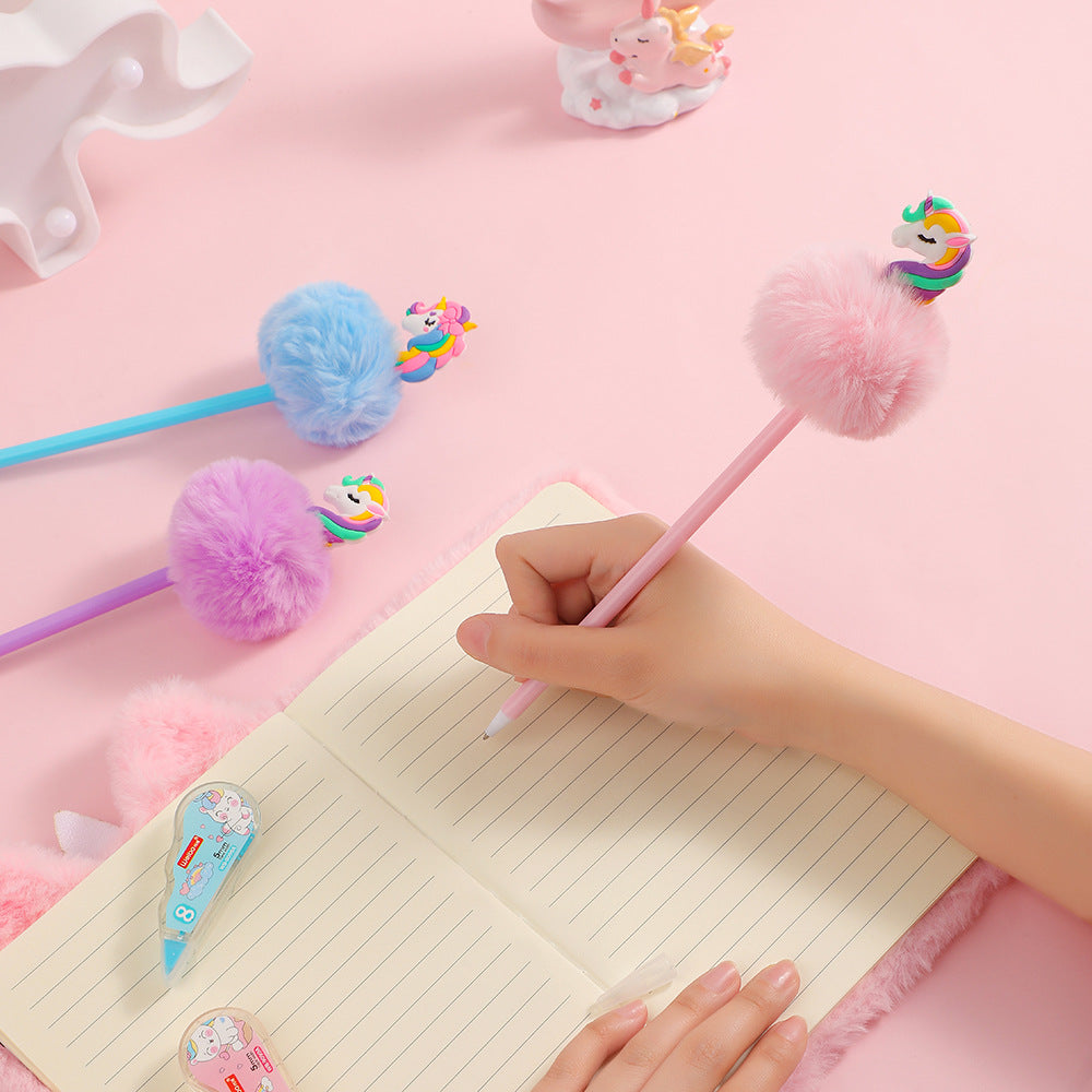 Wholesale Cartoon Unicorn Brush Pen