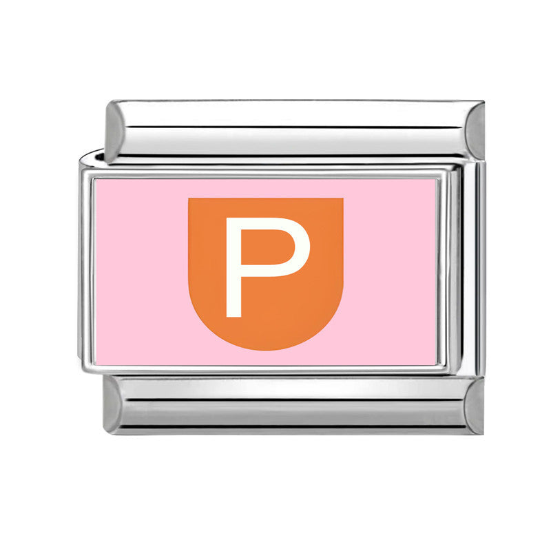 Wholesale 9mm Italian Charm Starter Bracelets DIY Number and Letter Stainless Steel Composable Bracelet