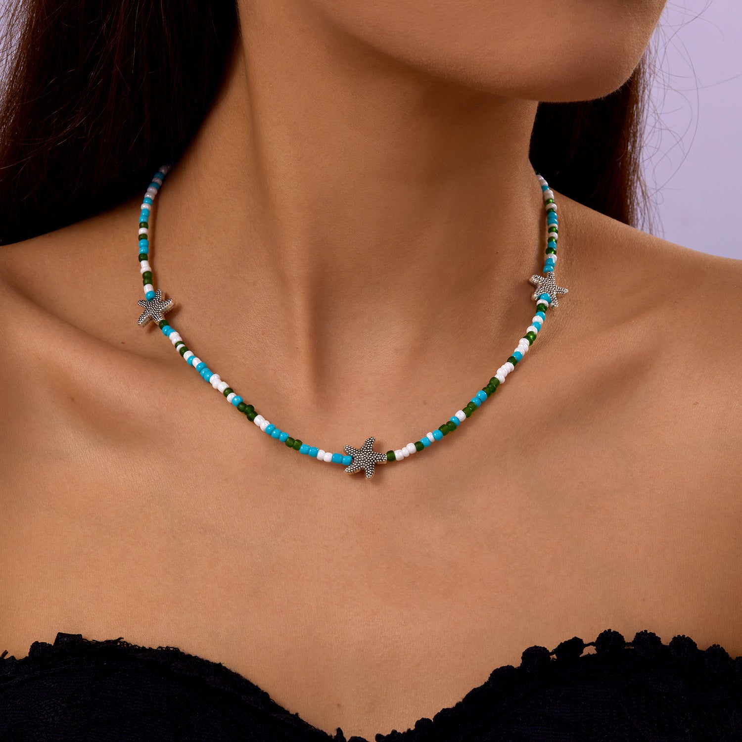 Wholesale Bohemian Beach Holiday Necklace